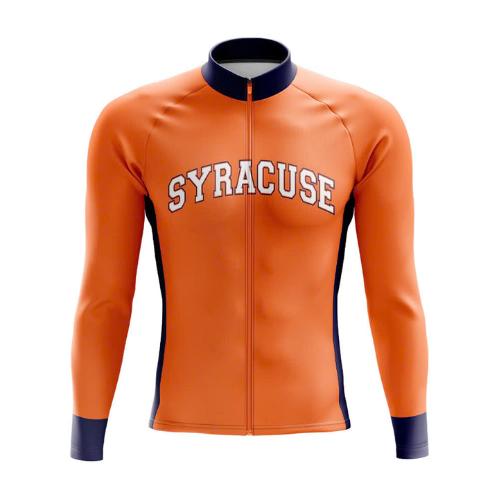 Syracuse Long Sleeve Cycling Jersey orange