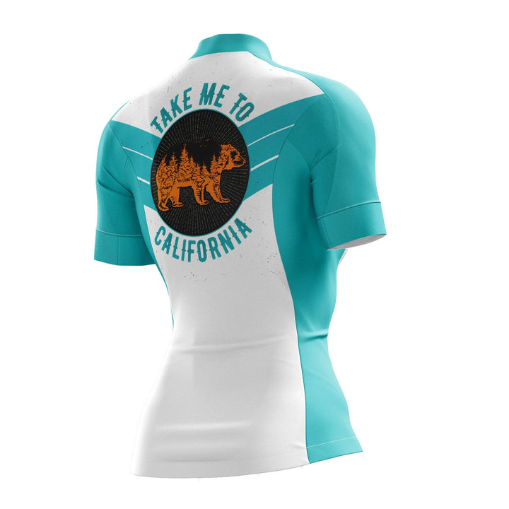Take Me To California Female Cycling Jersey