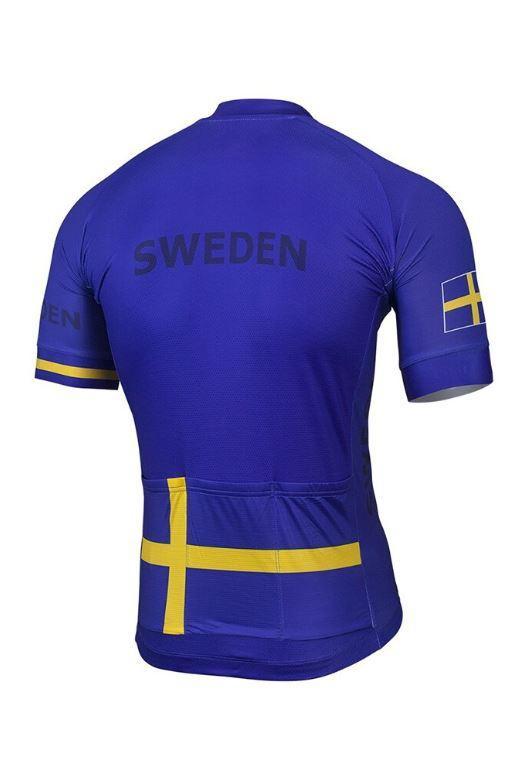Team Sweden Cycling Jersey - Cycling Jersey