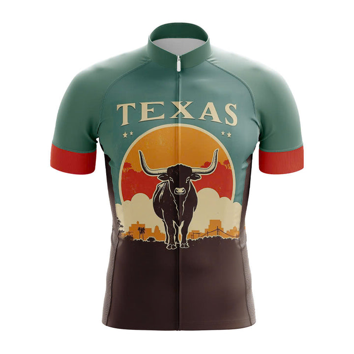 Texas Longhorn Cycling Jersey