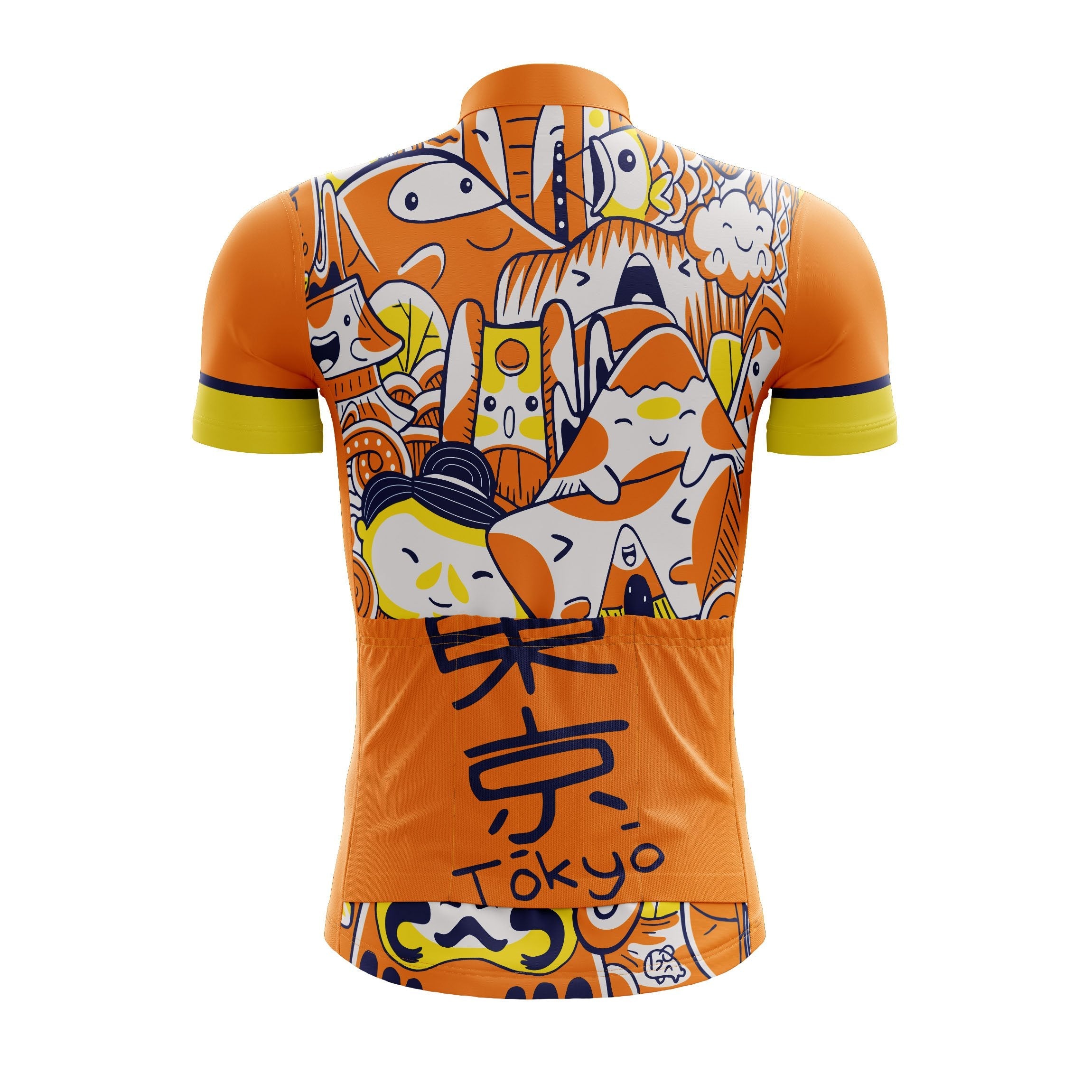 Tokyo Cat Cycling Jersey Food Cycling Clothes Cool Dude Cycling
