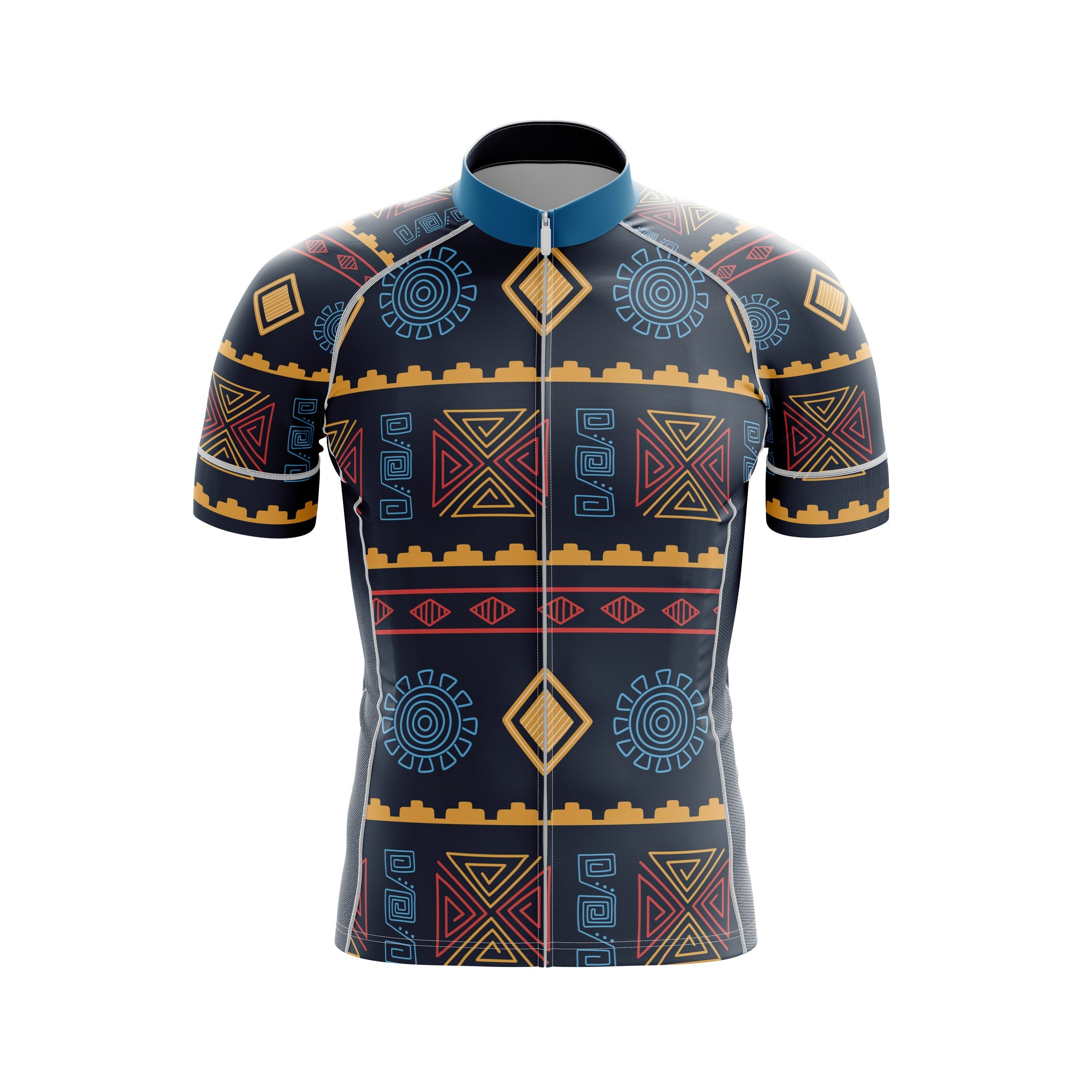 Tribal Cycling Jersey | Africa Cycling Clothes – Cool Dude Cycling