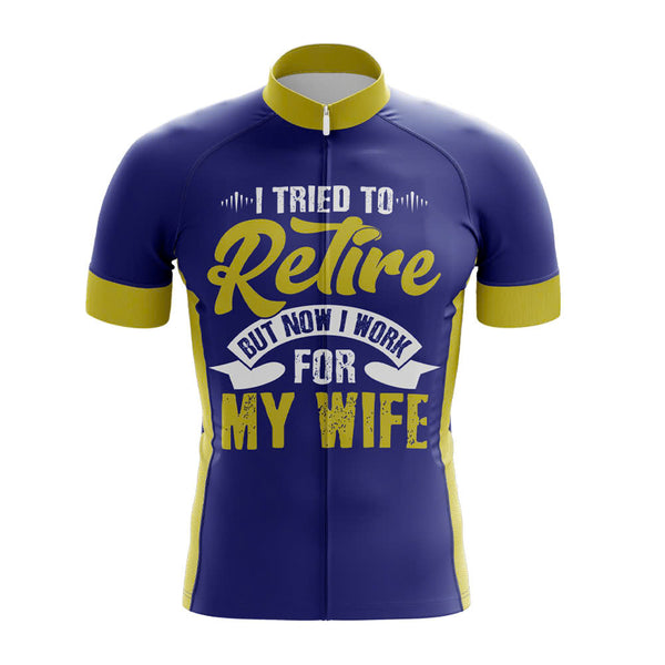 Tried to Retire Cycling Jersey