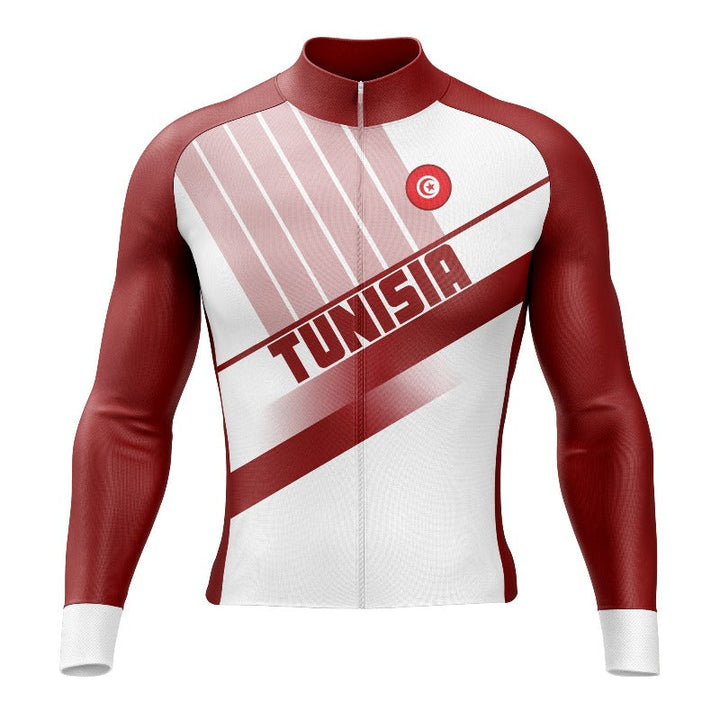 Tunisia Long Sleeve Cycling Jersey