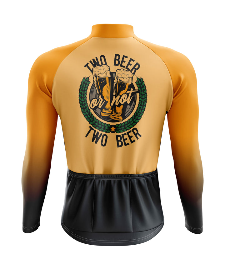 Two Beer Long Sleeve Cycling Jersey