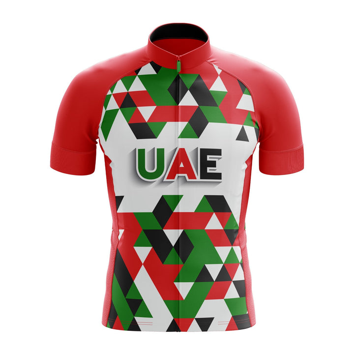 red uae cycling jersey
