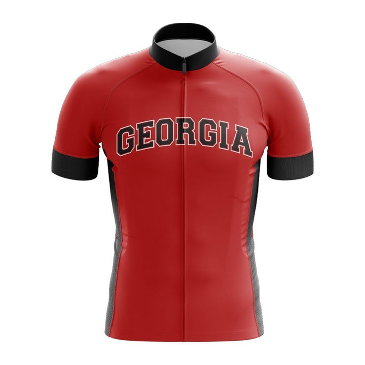University Of Georgia Cycling Jersey red