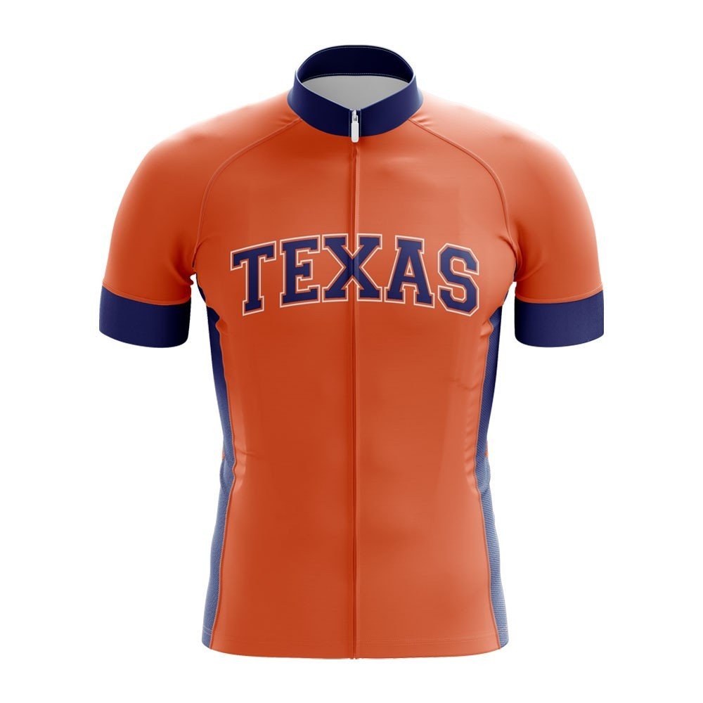 Texas longhorns on sale cycling jersey