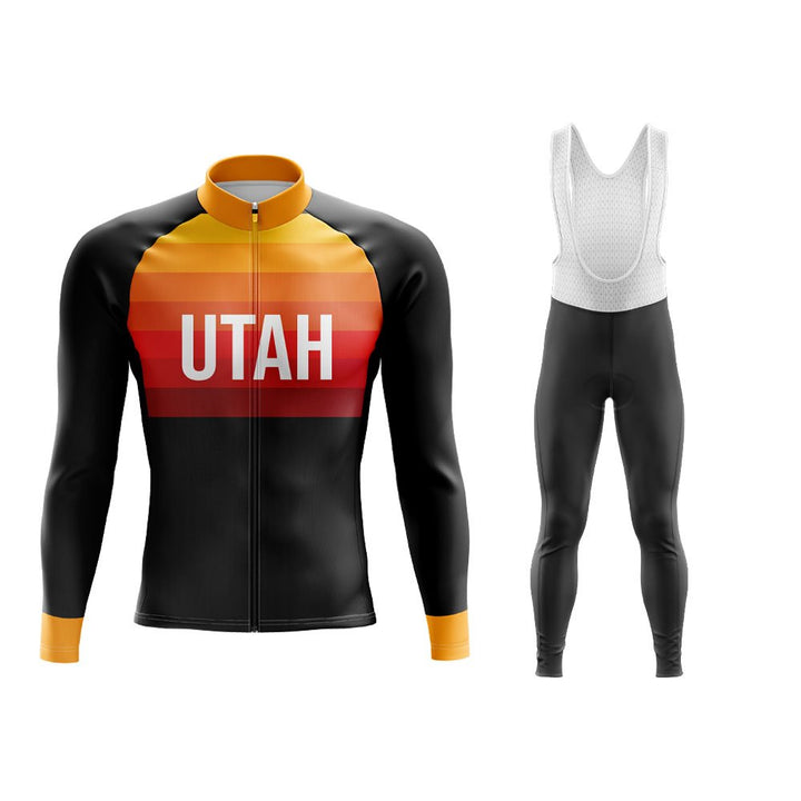 Utah Long Sleeve Winter Cycling Jersey & Pants