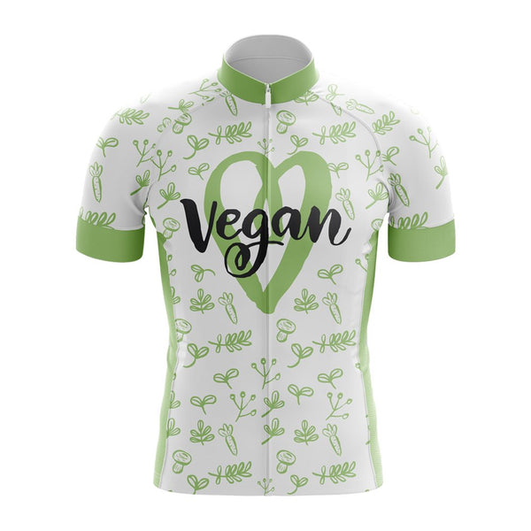 Vegan Pretzel Heart Cycling Jersey