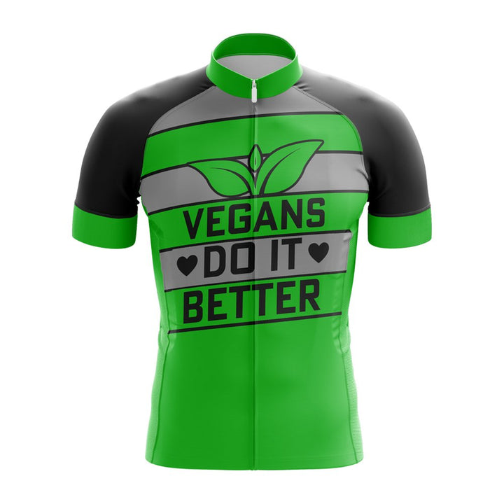 Vegans Do It Better Bicycle Jersey