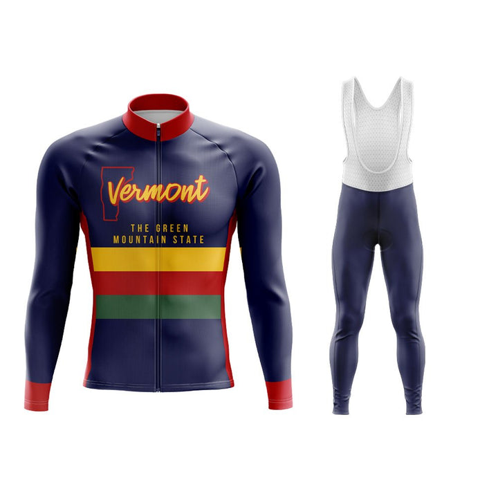 Vermont Long Sleeve Winter Cycling Jersey & Pants