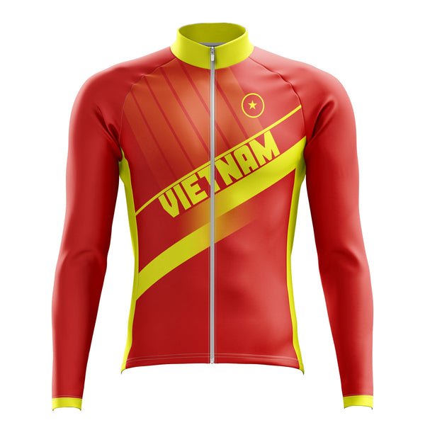 Vietnam Long Sleeve Cycling Jersey