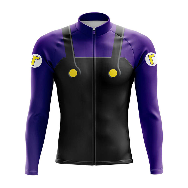 Waluigi Long Sleeve Cycling Jersey