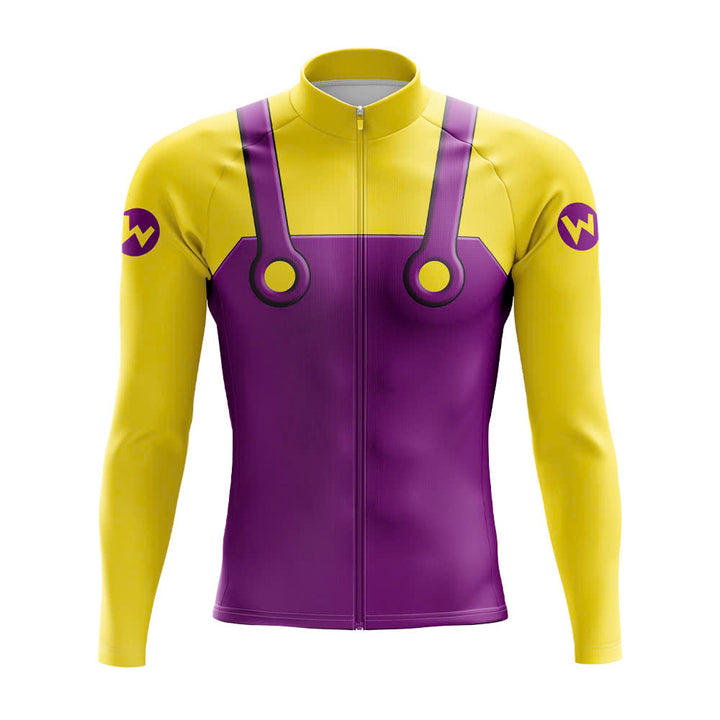 Wario Long Sleeve Cycling Jersey