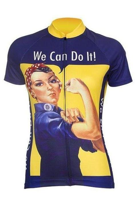 We Can Do It Ladies Cycling Jersey - Cycling Jersey