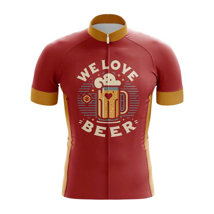 We Love Beer Men's Cycling Jersey
