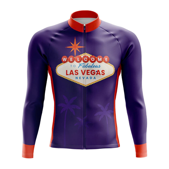 Welcome to Vegas Long Sleeve Cycling Jersey