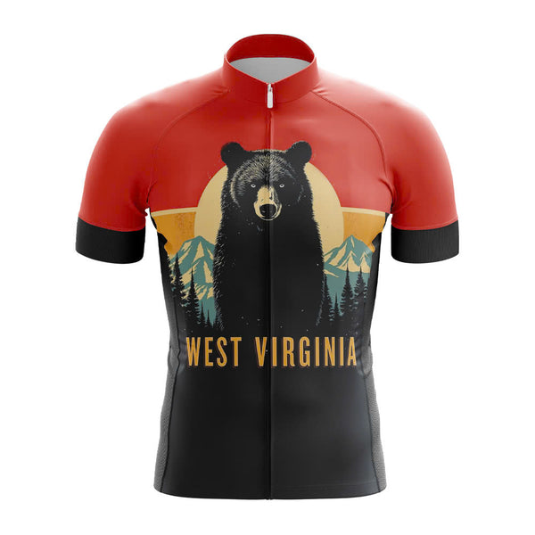 West Virginia Bear Cycling Jersey