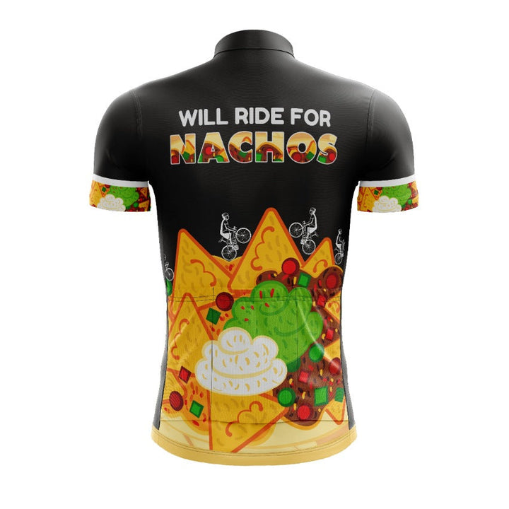 Will Ride For Nachos Cycling Jersey