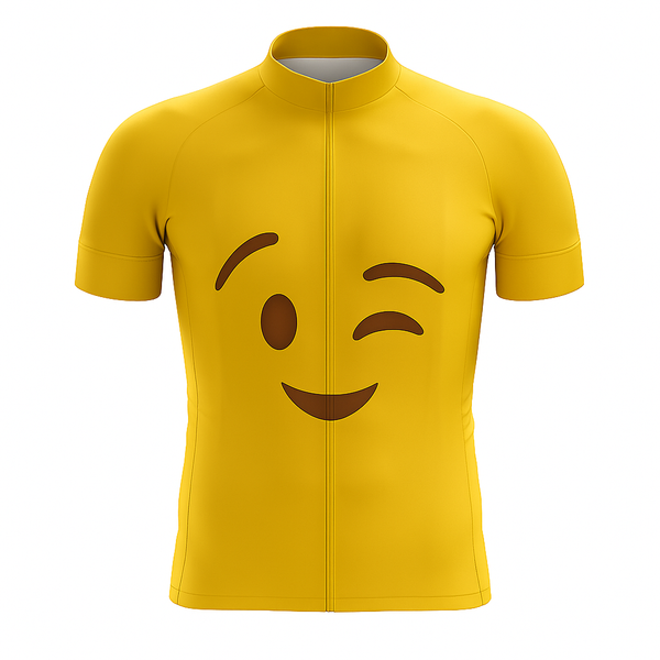 Winking Emoji Cycling Jersey