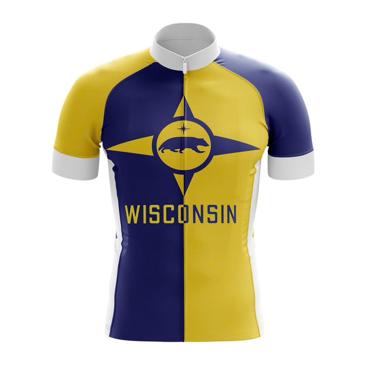 Wisconsin Badger Compass Cycling Jersey