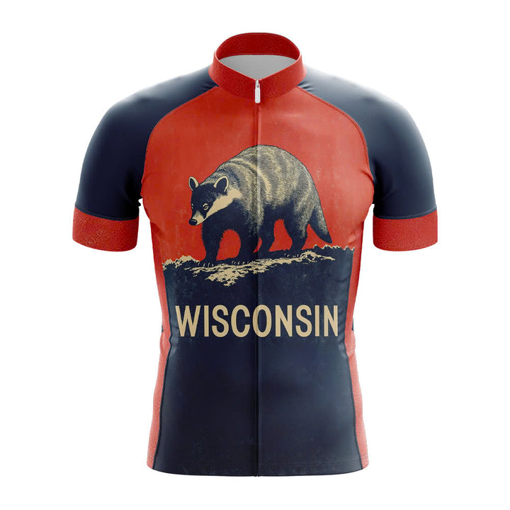 Wisconsin Badger Cycling Jersey