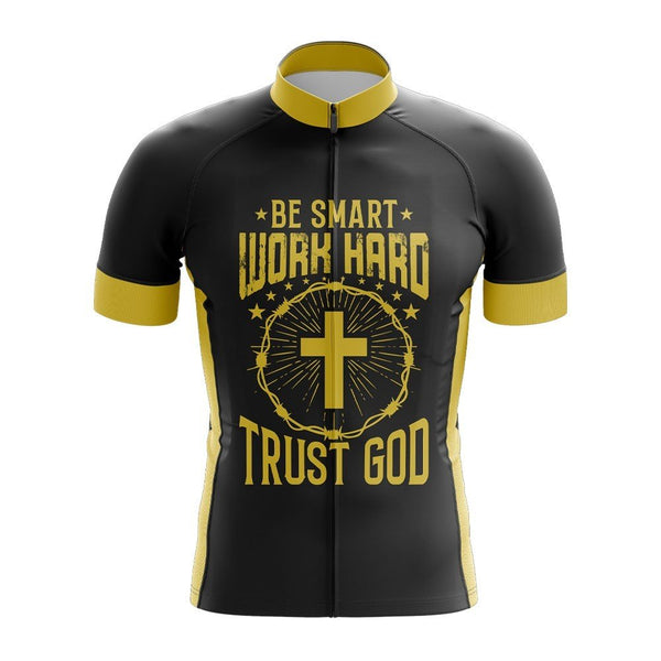 Work Hard Trust God Cycling Jersey