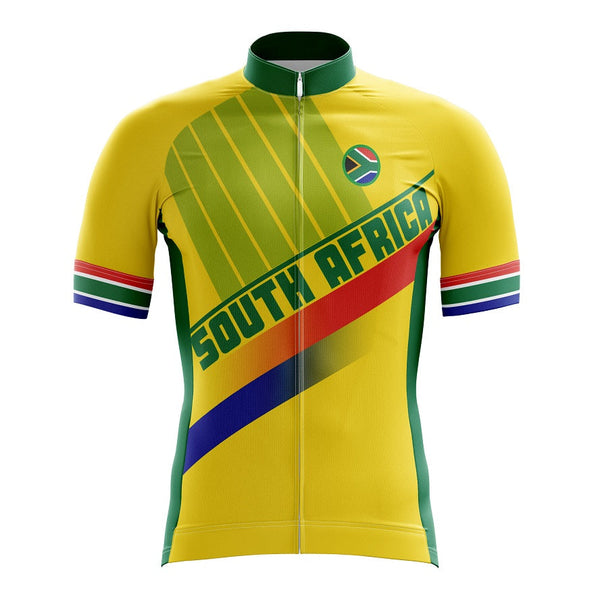 Yellow South Africa Cycling Jersey
