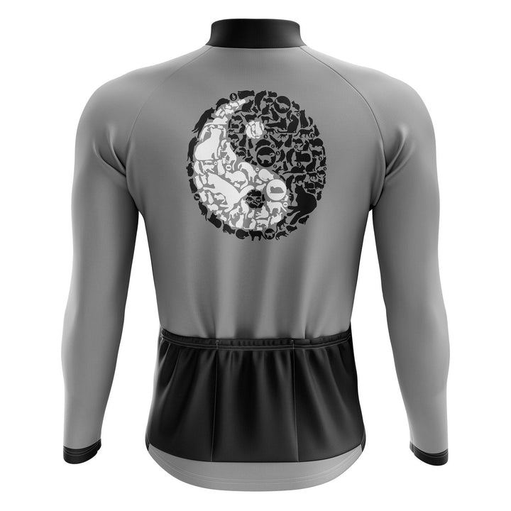 Yin Yang Long Sleeve Cycling Jersey