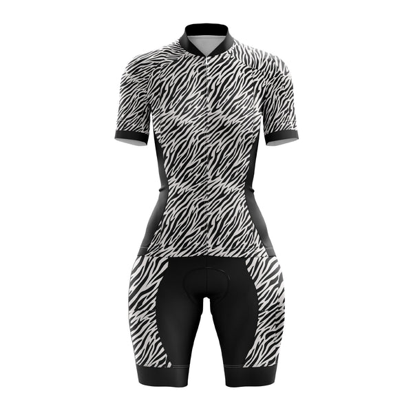 Zebra Womens Cycling Kit