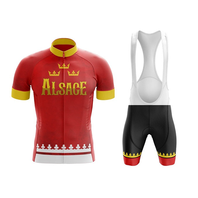 Alsace Cycling Jersey & bib shorts
