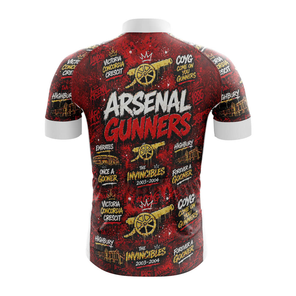 Arsenal Gunners Graffiti Cycling Jersey – Cool Dude Cycling