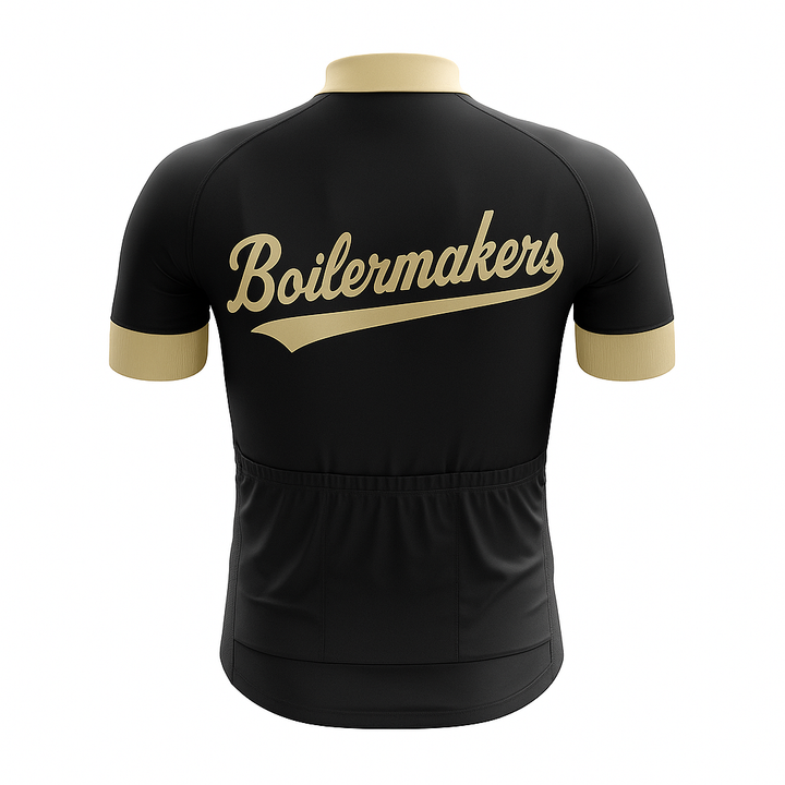 Boilermaker Text Boilermakers Cycling Jersey – Cool Dude Cycling