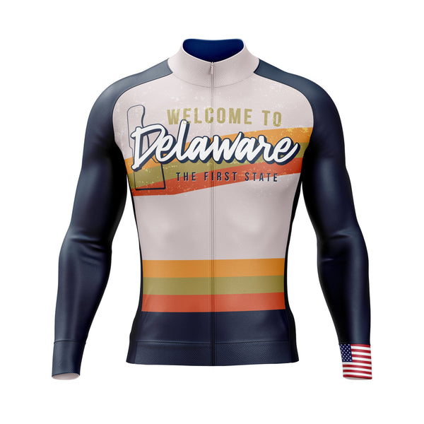 Delaware Long Sleeve Cycling Jersey