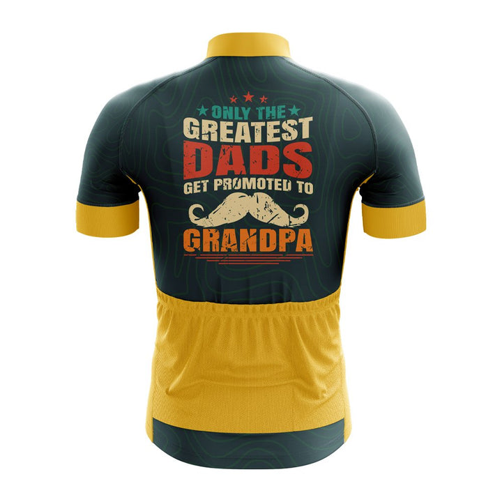 Greatest Dads Become Grandpas Cycling Jersey