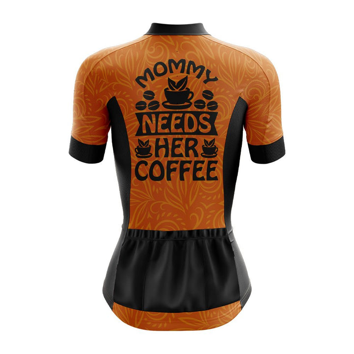 Mommy Needs Her Coffee Cycling Jersey