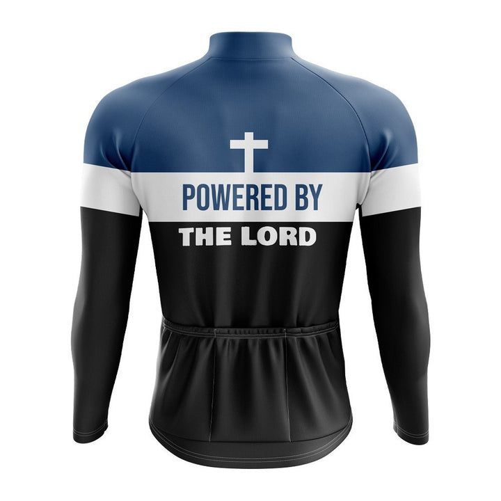 Powered By The Lord Long Sleeve Cycling Jersey