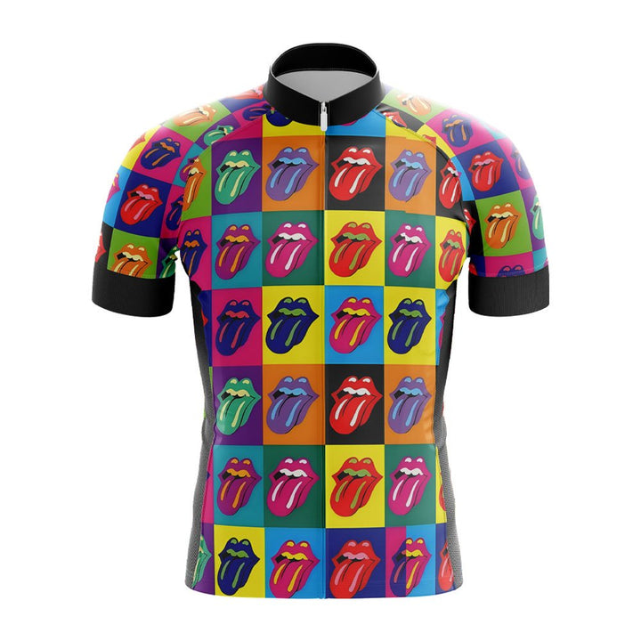 Rocking Tongues Pop Art Cycling Jersey