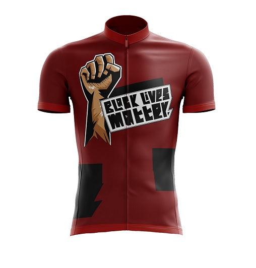 black lives matter cycling jersey