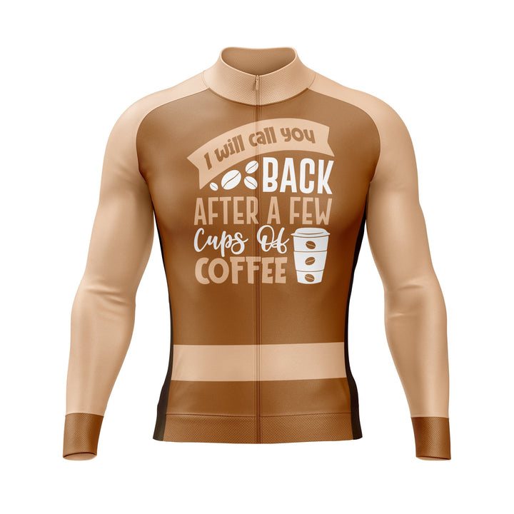 Call Back After Coffee Long Sleeve Cycling Jersey