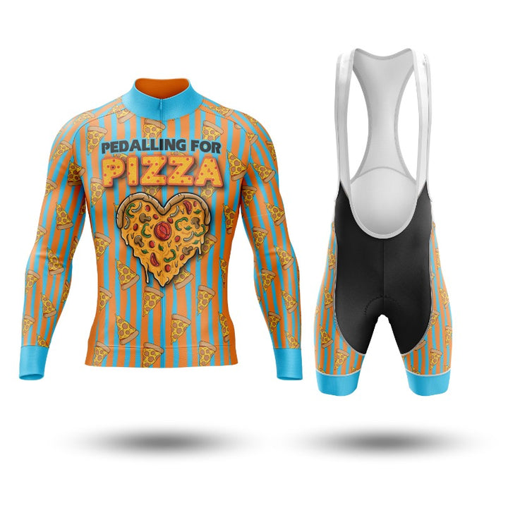 Pizza long sleeve cycling kit