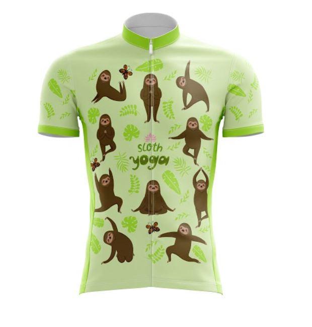 Sloth Yoga Cycling Jersey